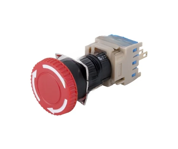 LA39-G(16mm) Series E-stop Switches, APT