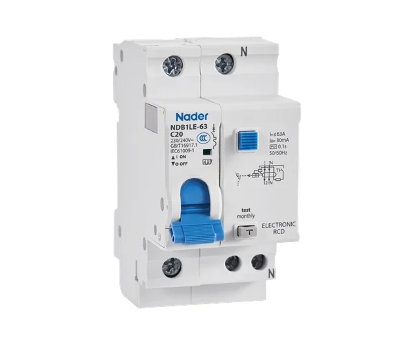 NDB1LE-63 Series RCCB, Nader