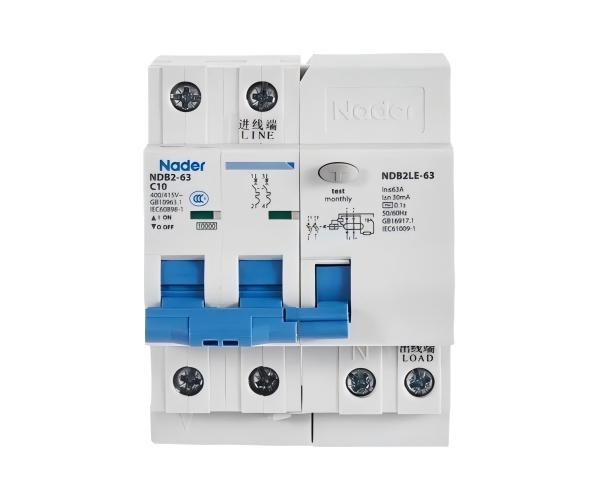 NDB2LE-63 Series RCCB, Nader