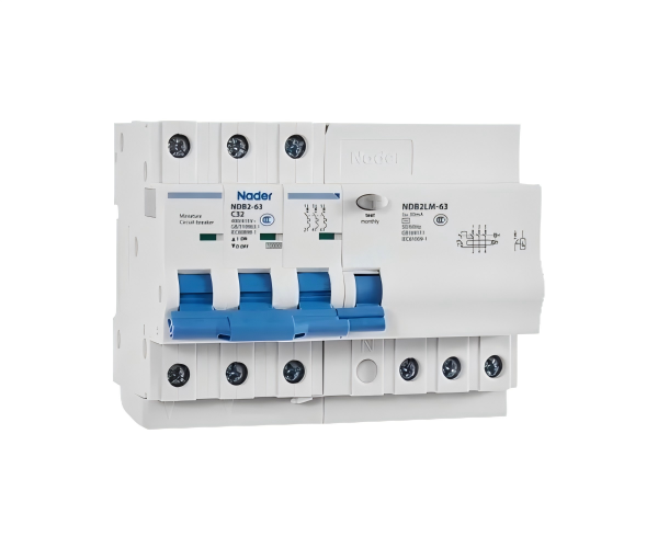 NDB2LM-63 Series RCCB, Nader