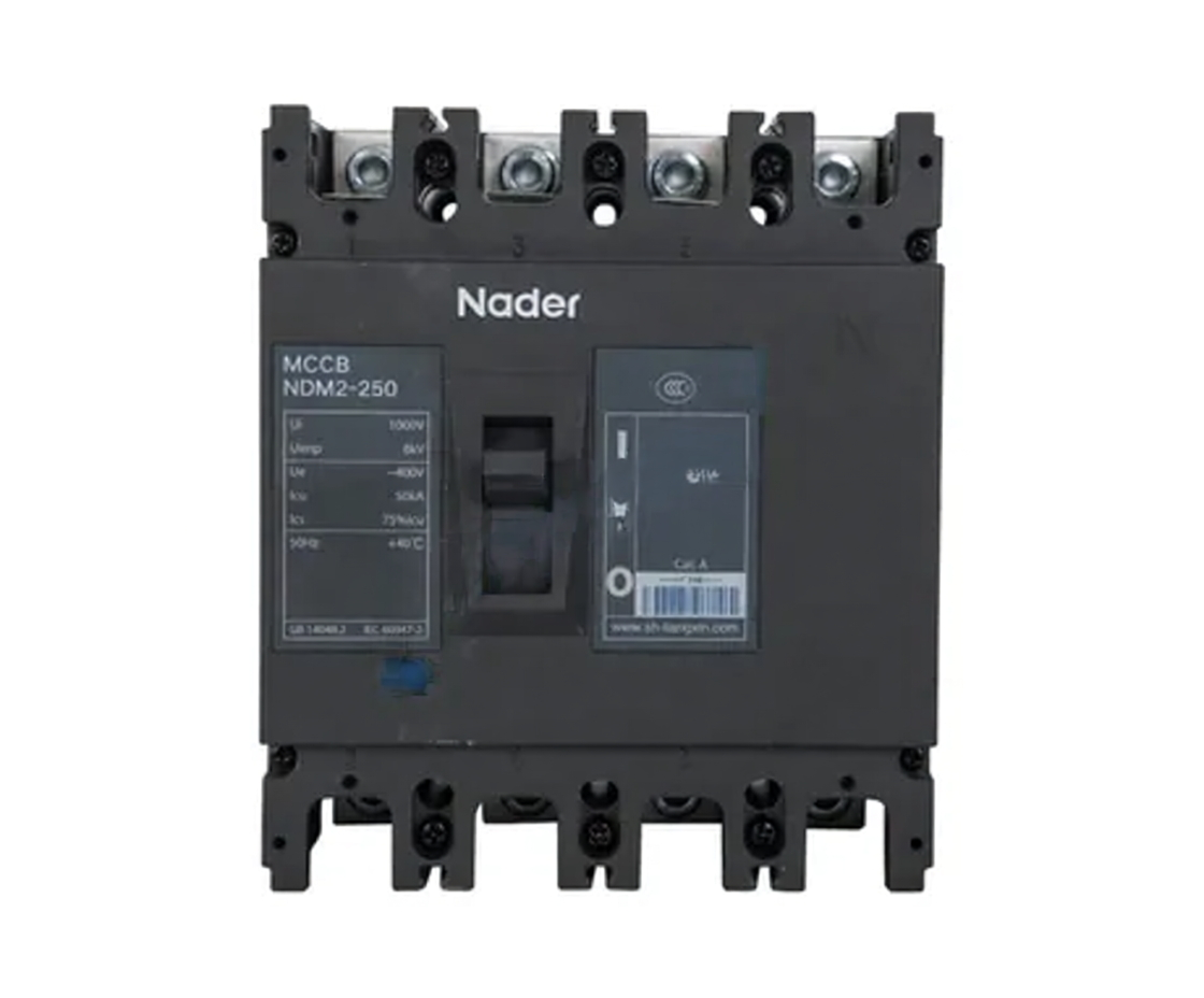NDM2-250 Series AC MCCB, Nader