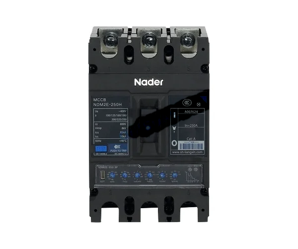 NDM2E-250 Series Electronic MCCB, Nader