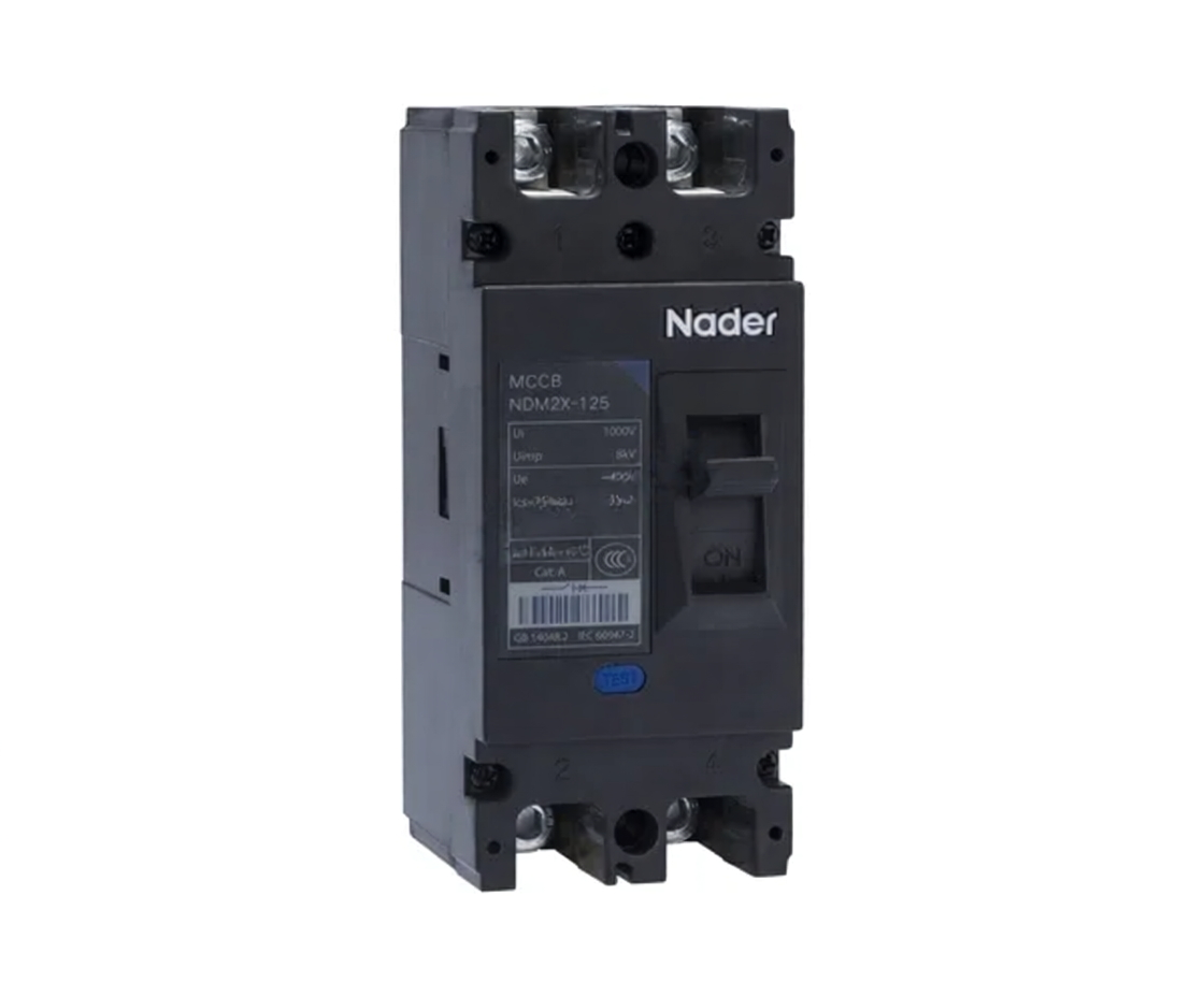 NDM2X-125 Series AC MCCB, Nader