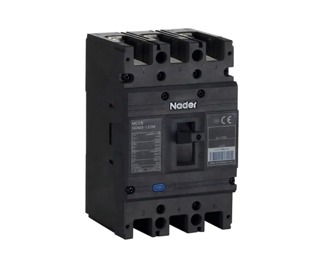 NDM3-125 Series AC MCCB, Nader