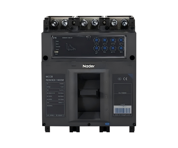 NDM3EX-1600 Series Electronic MCCB, Nader