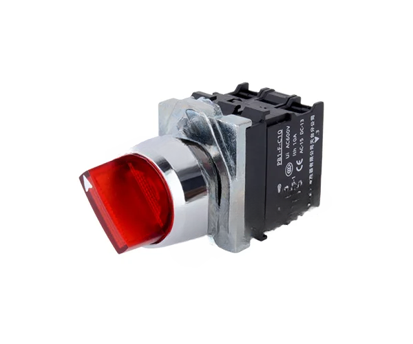 PB1(22mm) Series Illuminated Short-handle Selector Switch, APT