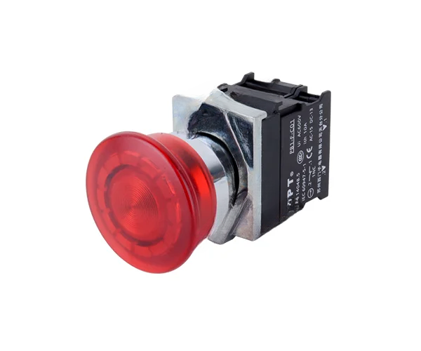 PB1(22mm) Series lluminated Mushroom Head Pushbutton, APT