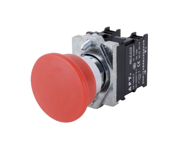 PB1(22mm) Series Mushroom Head Pushbutton, APT
