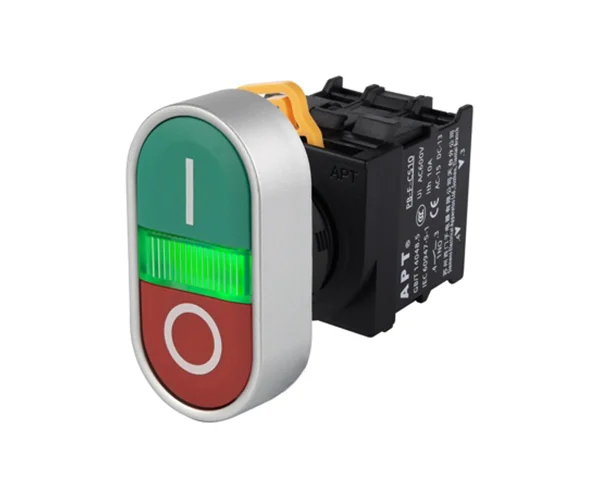 PB3(22mm) Series Illuminated Double-headed Pushbutton, APT